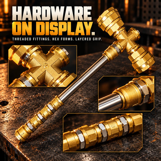 The Golden Forgehammer — DIY Copper Hardware Assembly Kit
