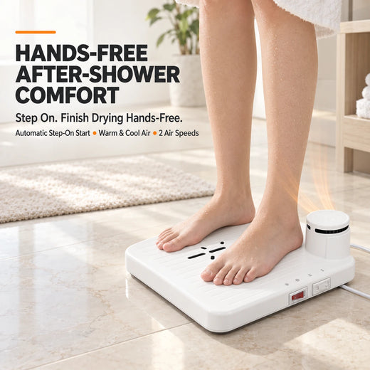 9708B Step-On After-Shower Body Dryer – Warm & Cool Air, 2 Speeds