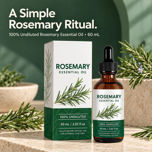 100% Undiluted Rosemary Essential Oil — 60 mL
