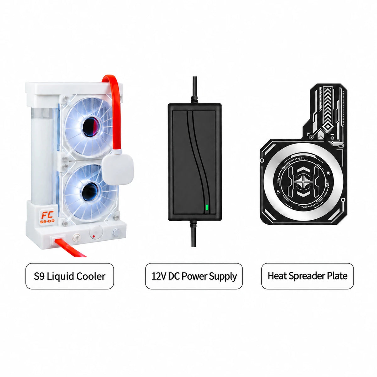 S9 Desktop Liquid Cooling Station for Phones & Tablets