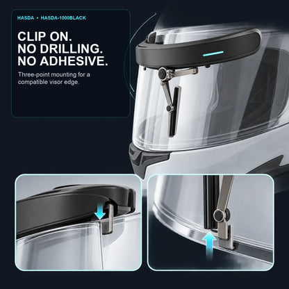 HASDA Rechargeable Helmet Visor Wiper