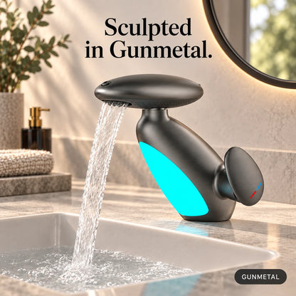 Penguin-Inspired Pull-Out Basin Faucet