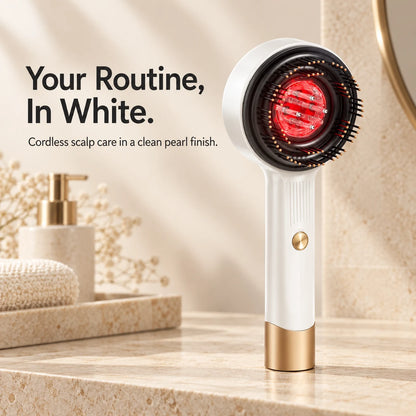 4-in-1 Red Light Scalp Massage & Serum Applicator Brush