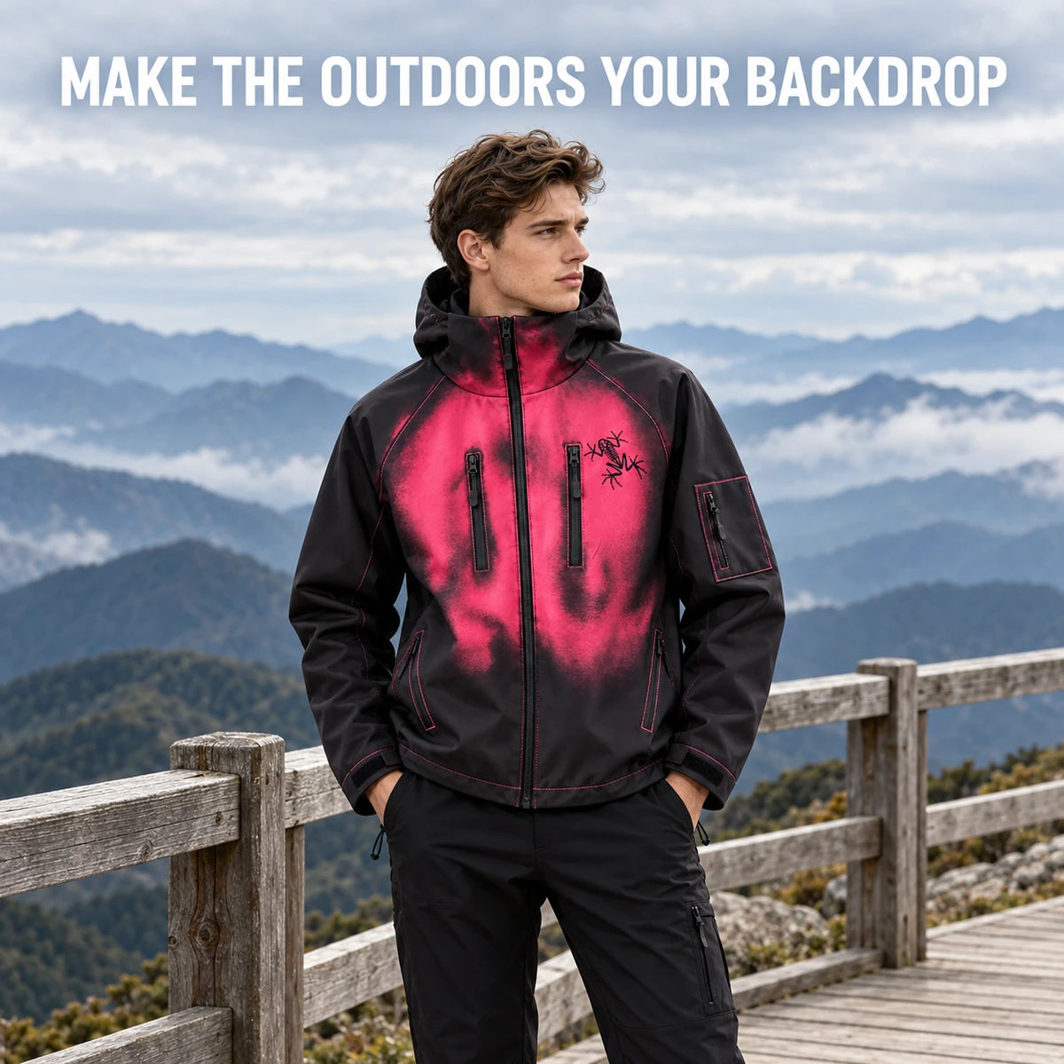 Effect Utility Hooded Jacket