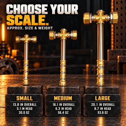 The Golden Forgehammer — DIY Copper Hardware Assembly Kit