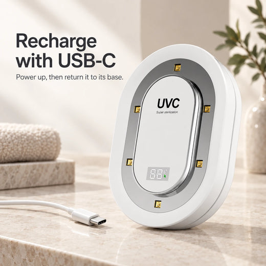 Automatic UVC Toilet Care Device with Lid Sensing