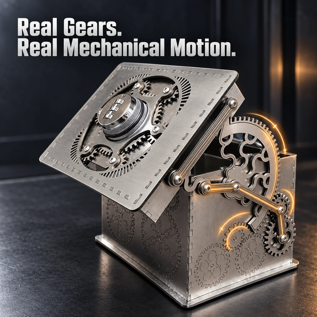 Mechanical Gear Vault Box