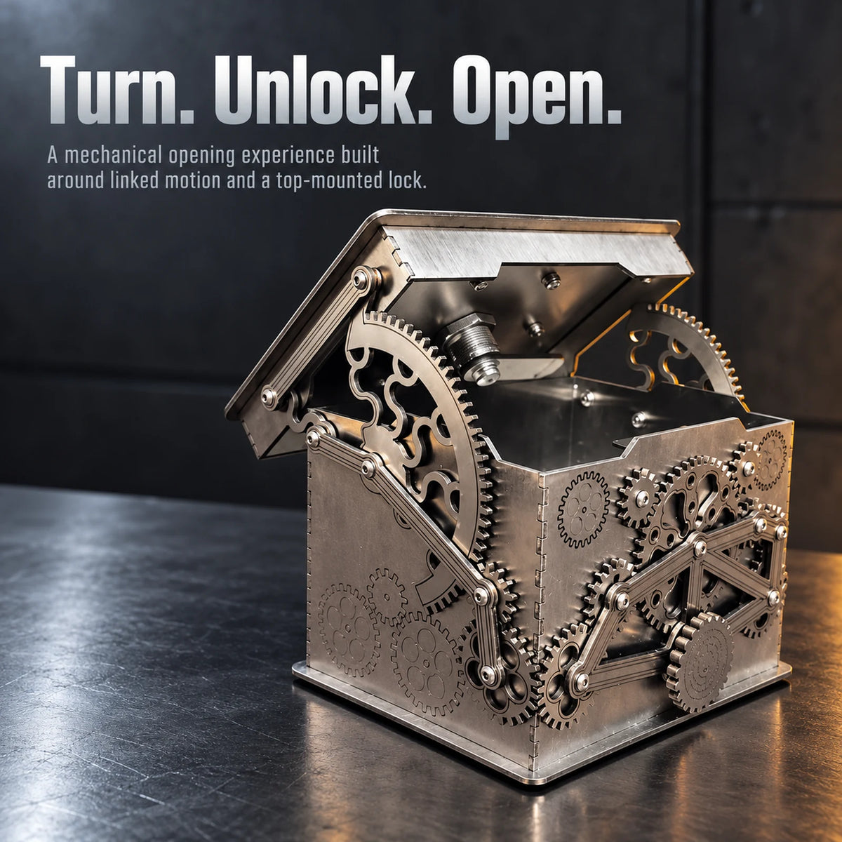 Mechanical Gear Vault Box