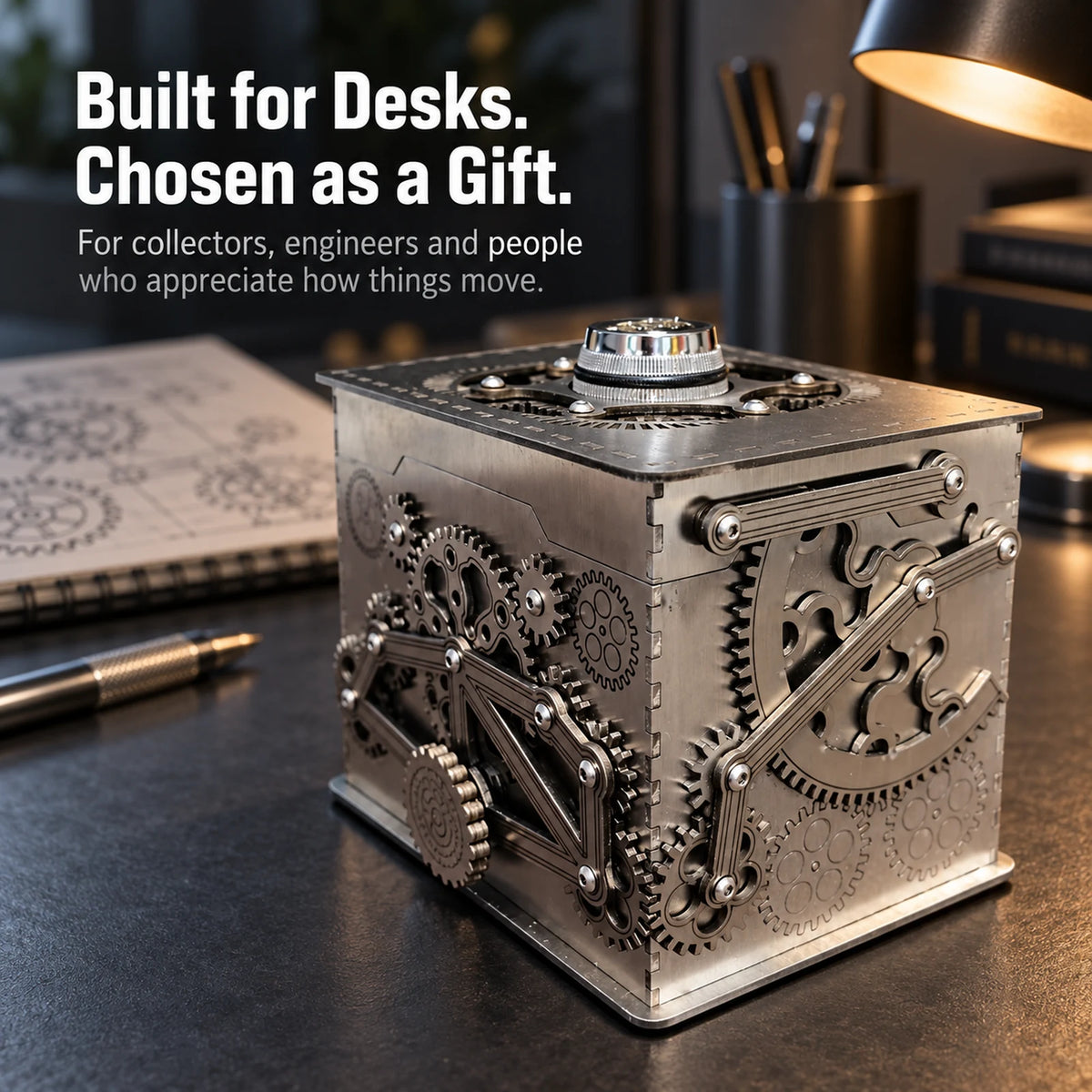 Mechanical Gear Vault Box