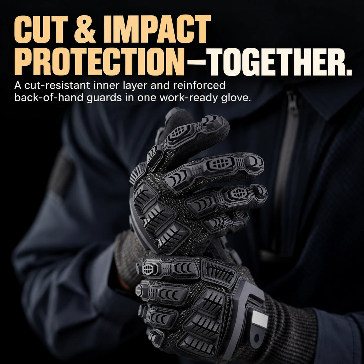 Cut & Impact Protection Work Gloves