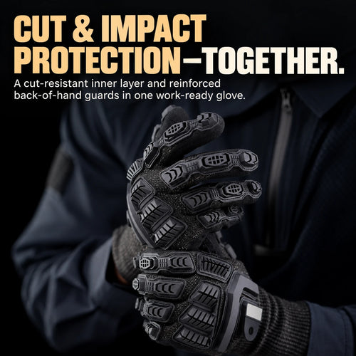 Cut & Impact Protection Work Gloves