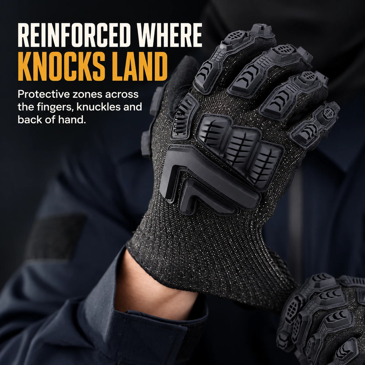 Cut & Impact Protection Work Gloves