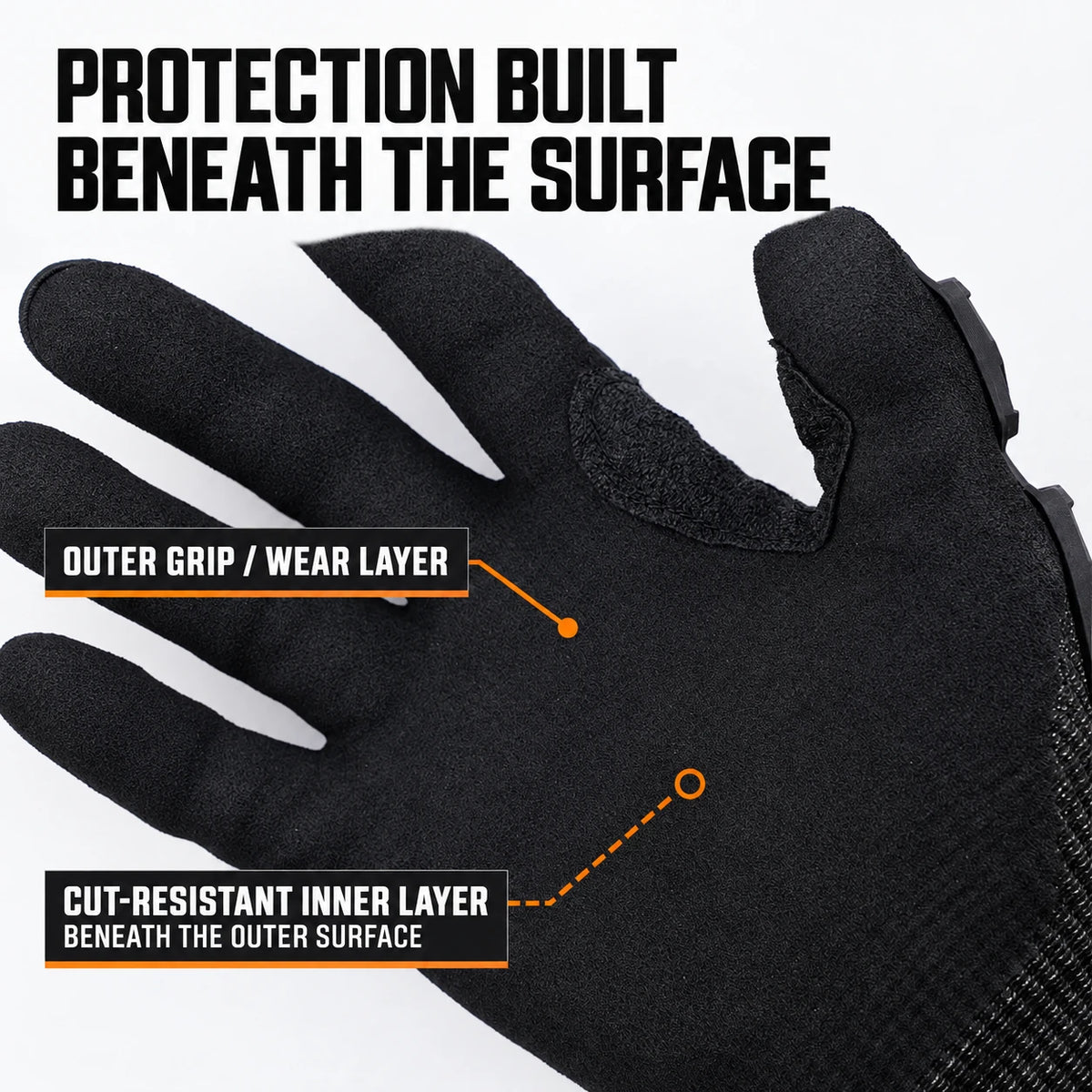 Cut & Impact Protection Work Gloves