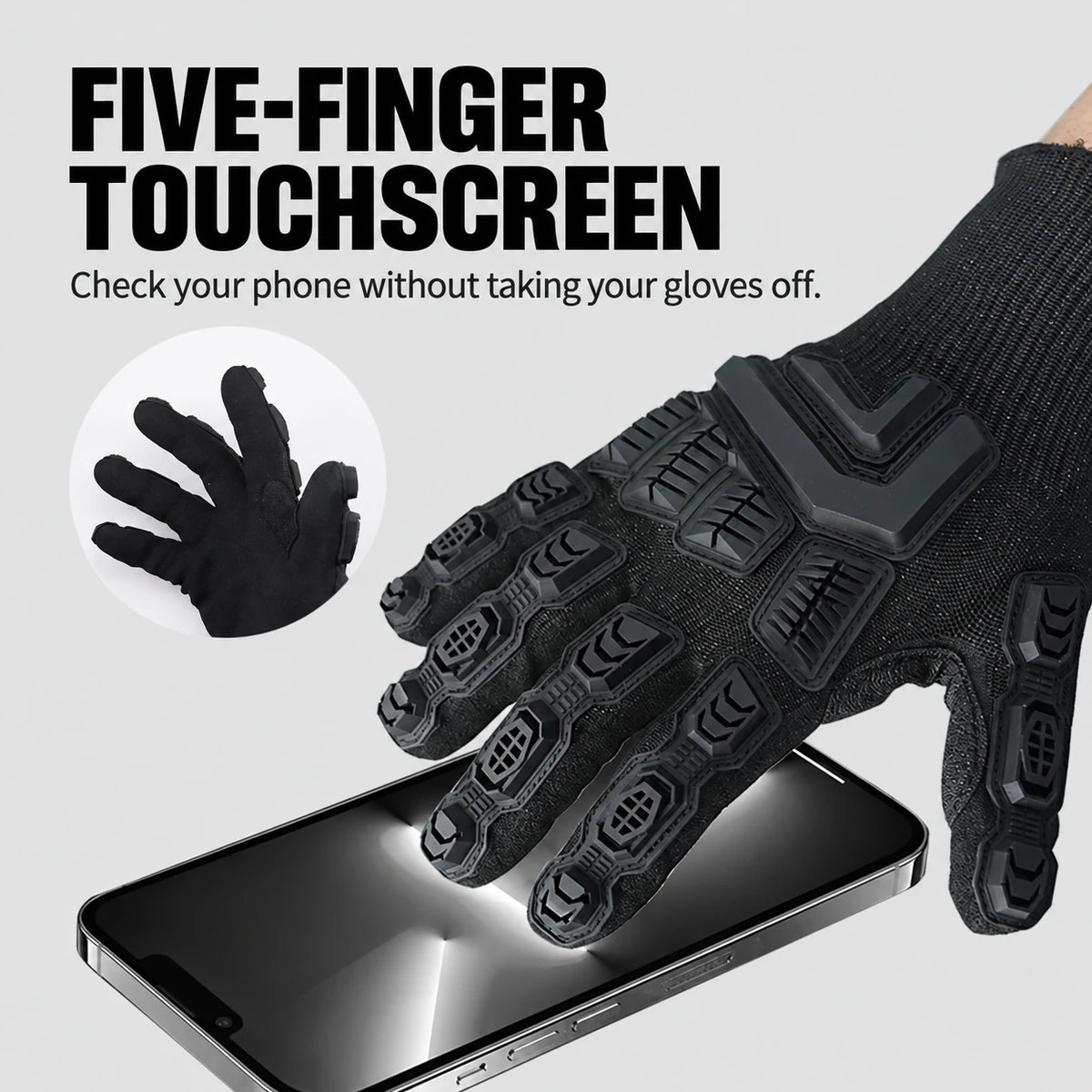 Cut & Impact Protection Work Gloves