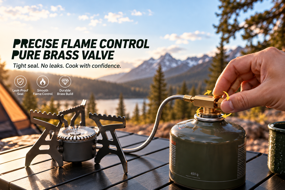 SECURE BRASS FLAME CONTROL