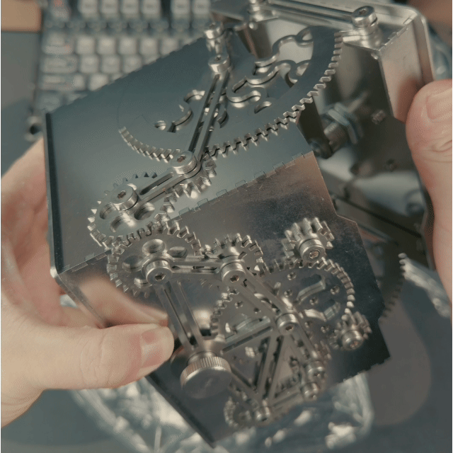 Mechanical Gear Vault Box