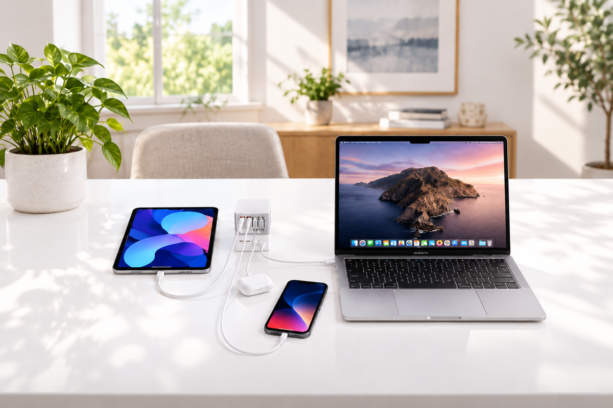 Clean, Simple, Ready to Charge