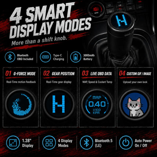 S3 Smart OBD Shift Knob