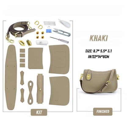 Satchel DIY kit-TOP Grain leather materials