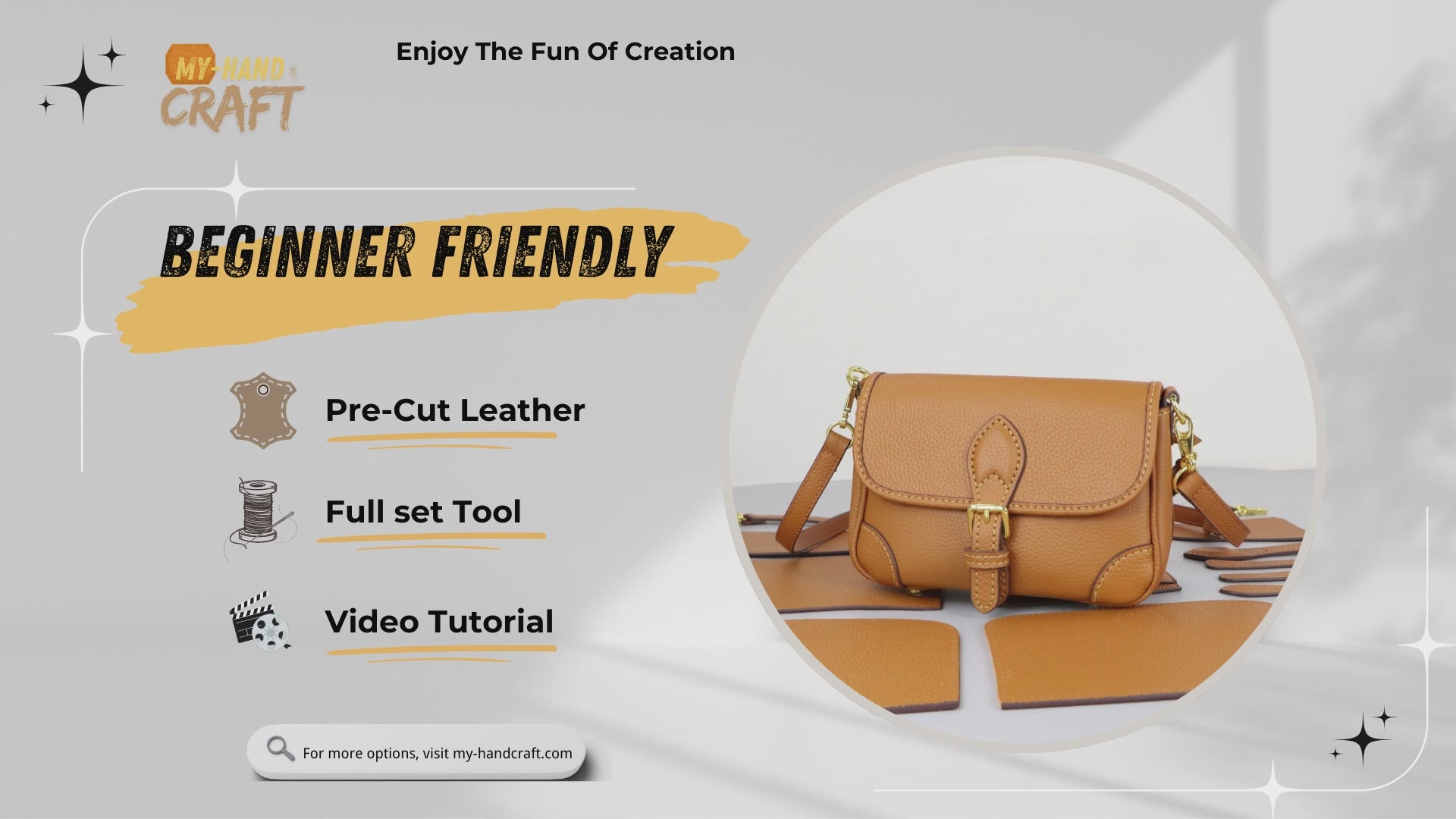 Load video: Handmade bags by youself