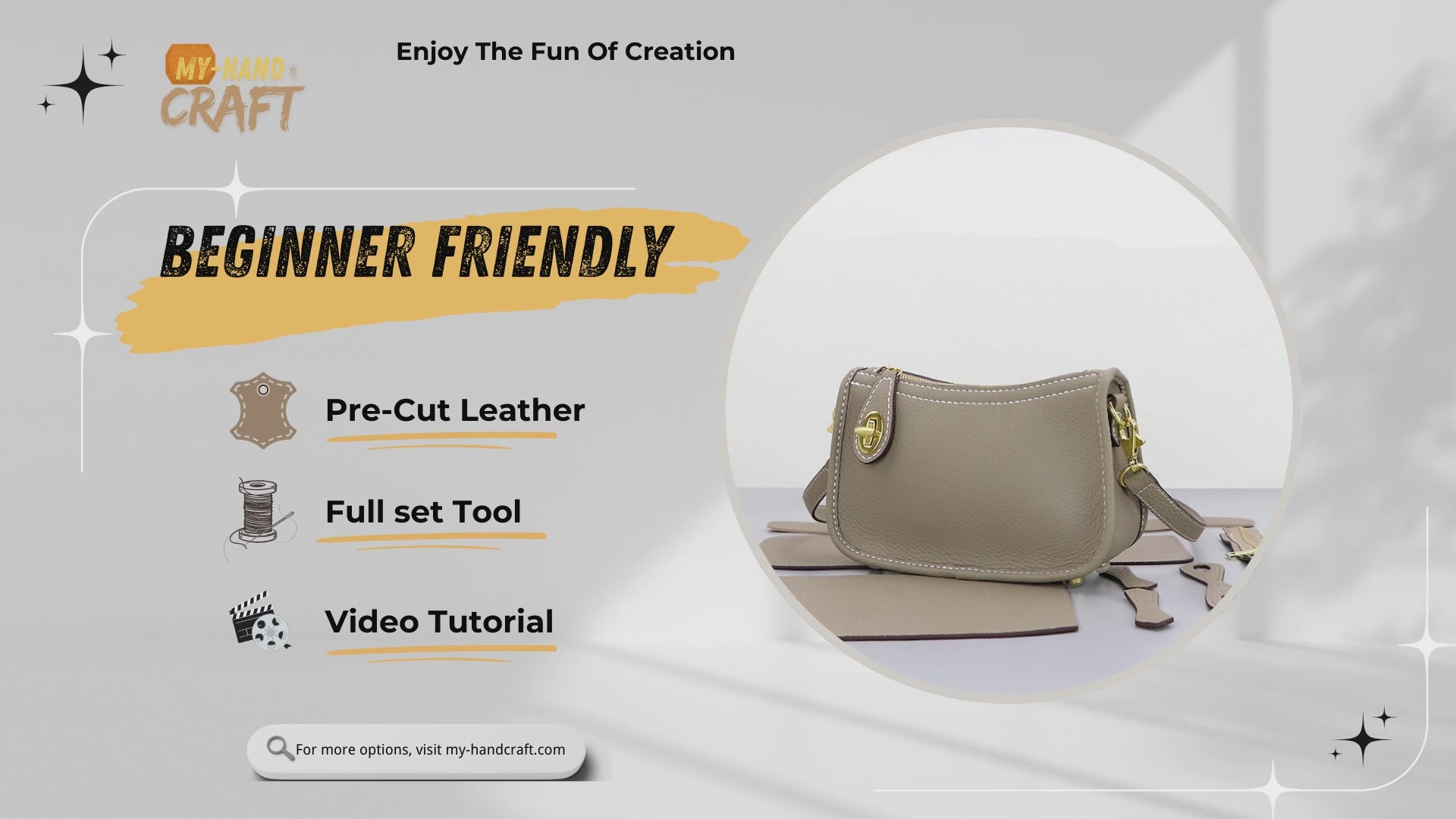 Load video: Handmade bags by youself