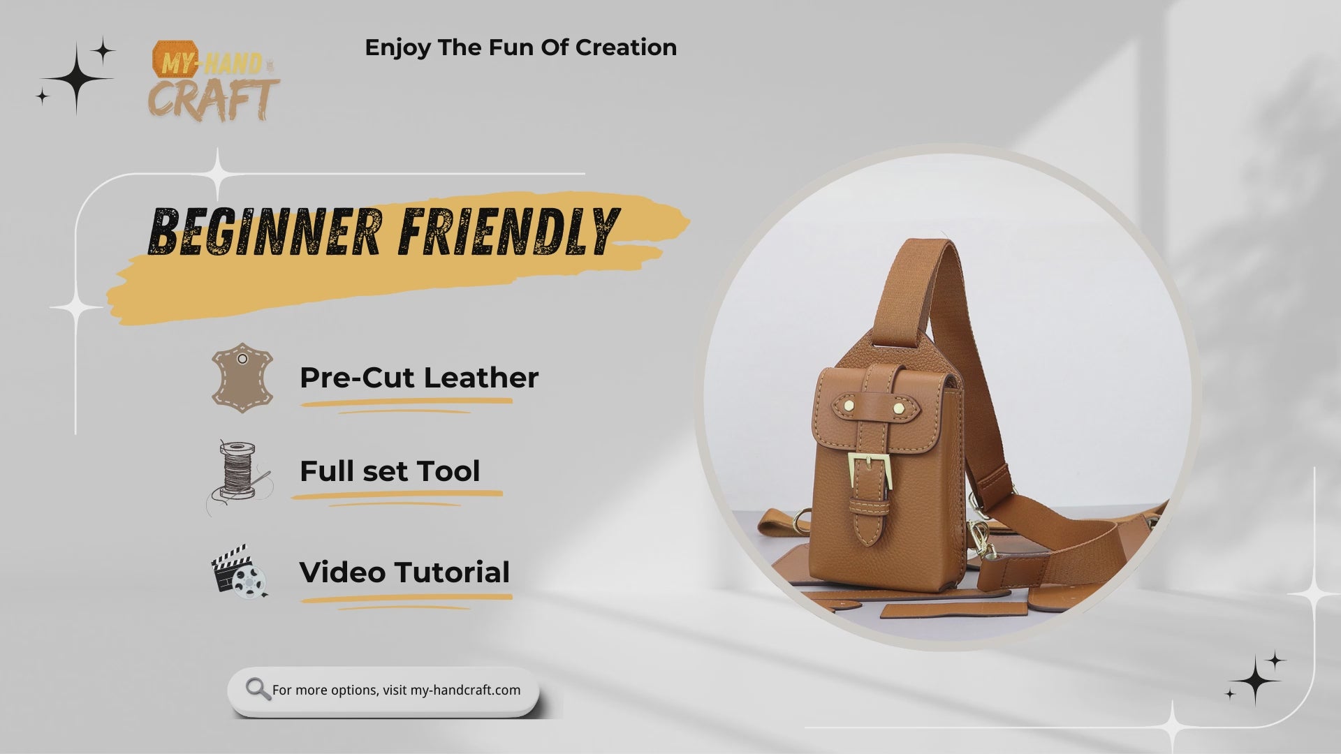 Load video: Handmade bags by youself