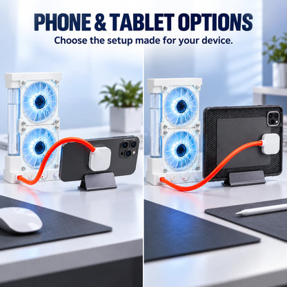 S9 Desktop Liquid Cooling Station for Phones & Tablets
