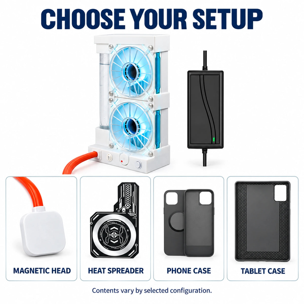 S9 Desktop Liquid Cooling Station for Phones & Tablets